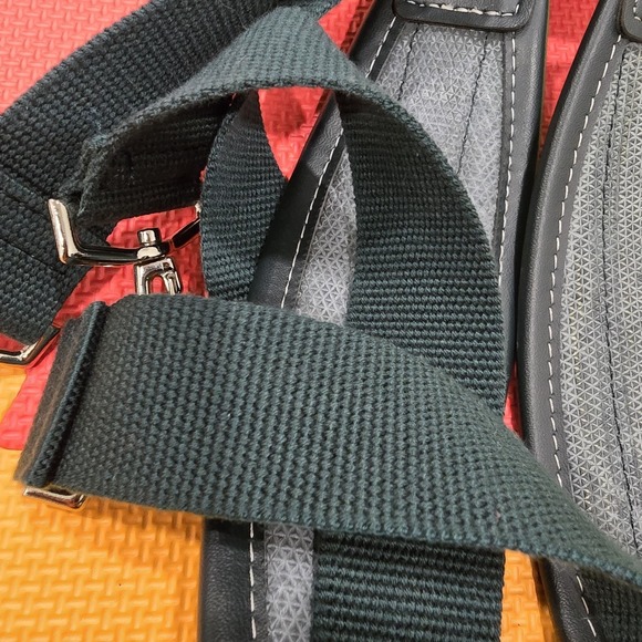 Adjustable Padded Backpack Straps Replacement - Floral Tapestry Design - Swivel - Picture 8 of 14